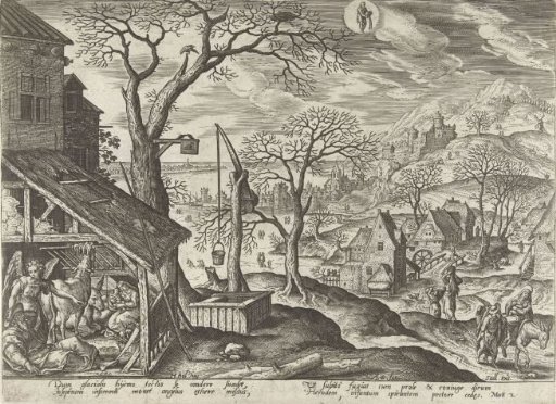 January: Joseph is Warned by an Angel