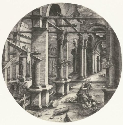 The Holy Family in Bethlehem