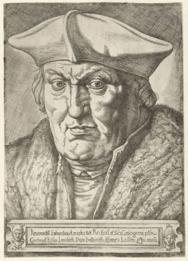 Portrait of Erard de la Marck, Prince-Bishop of Liège