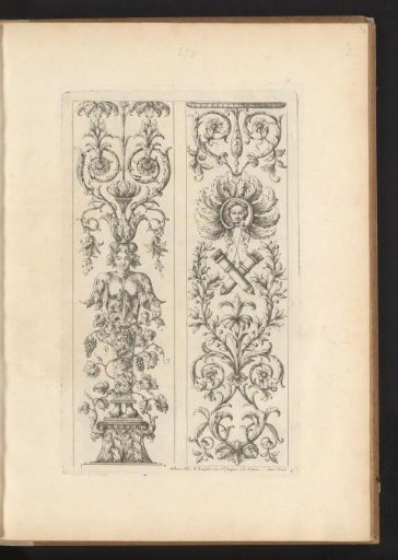 Two Panels with an Atlas and Cupid with Quivers