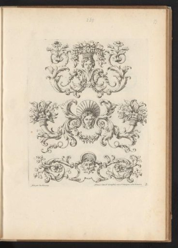 Three Ornaments with Masks