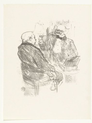 Georges Clemenceau and ophthalmologist Mayer