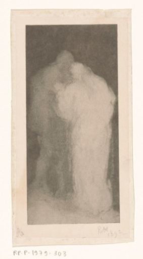 Two standing figures