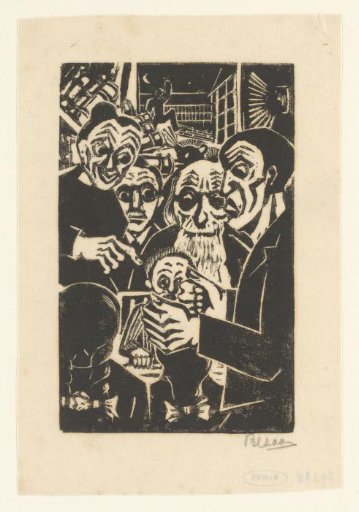Group of Discussing Figures