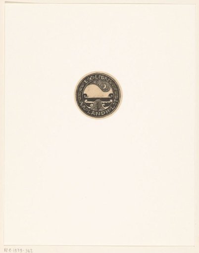 Ex libris of Adriaan Roland Holst