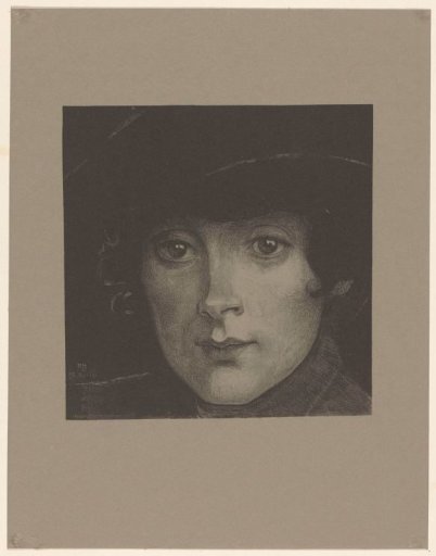 Portrait of an unknown woman