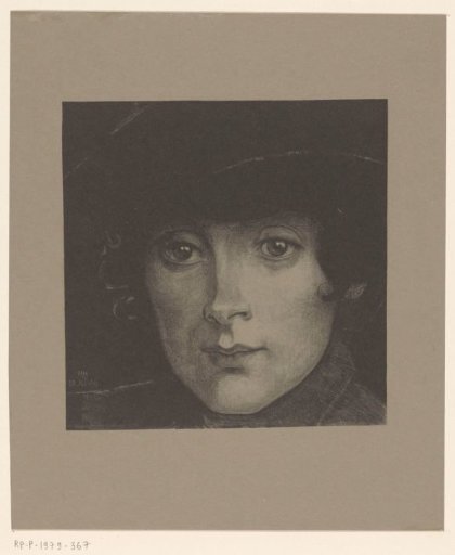 Portrait of an unknown woman
