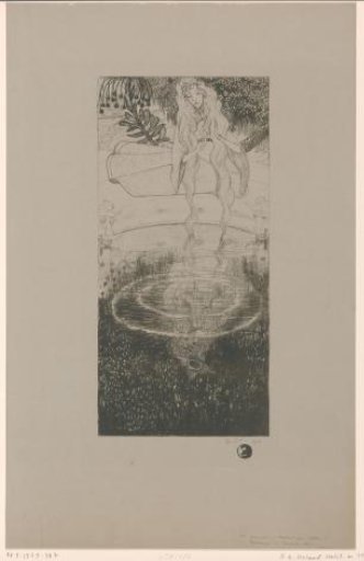 Mélisande Examining the Ring She Dropped in the Water
