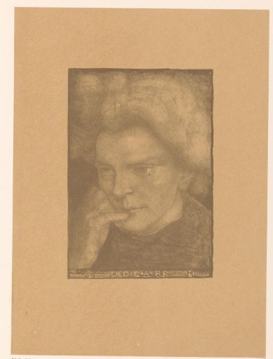 Portrait of an unknown woman