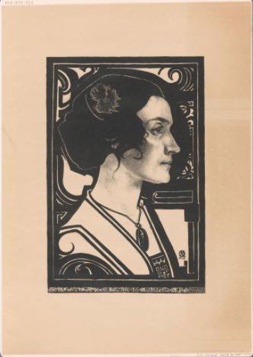 Portrait of an unknown woman