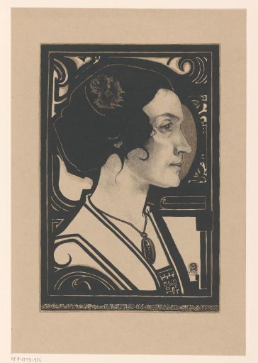 Portrait of an unknown woman