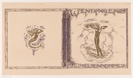 Cover design for: Wendingen, Shell Issue, 1923