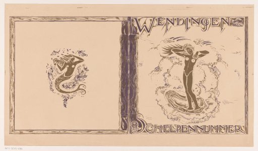 Cover design for: Wendingen, Shell Issue, 1923