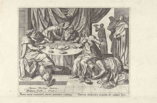 Christ Anointed by Mary Magdalene