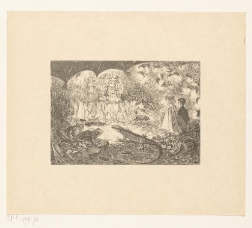 Johannes and Windekind at the Elf King Oberon