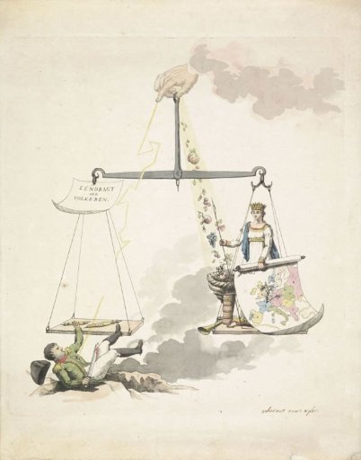 The Balance of Europe, 1814