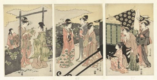 Prince Genji and Yugao
