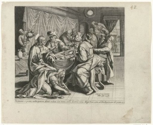 Mary Magdalene Washing the Feet of Christ