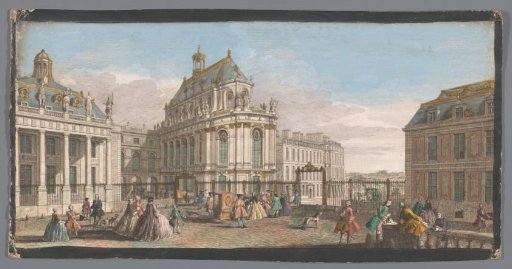 View of the Chapel of the Palace of Versailles