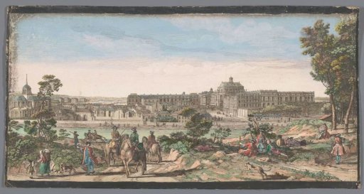 View of the City and the Palace of Versailles