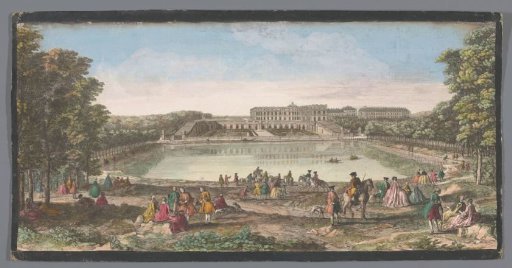 View of the Orangery of the Palace of Versailles