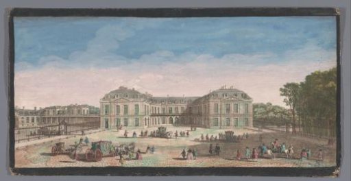 View of the Château de Choisy
