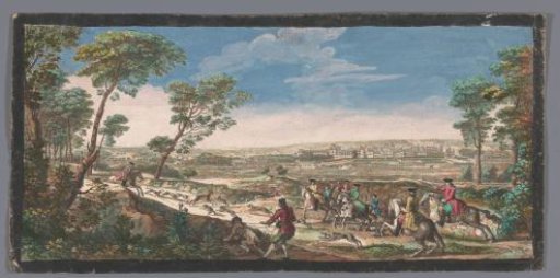 View of the Palais de Fontainebleau
