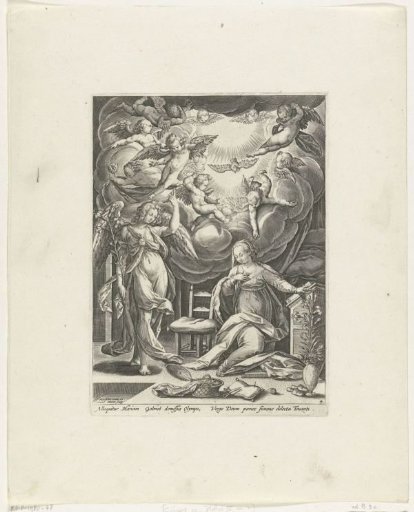The Annunciation to the Virgin Mary