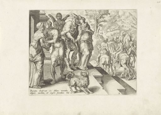 The Departure of Tobias and Sara