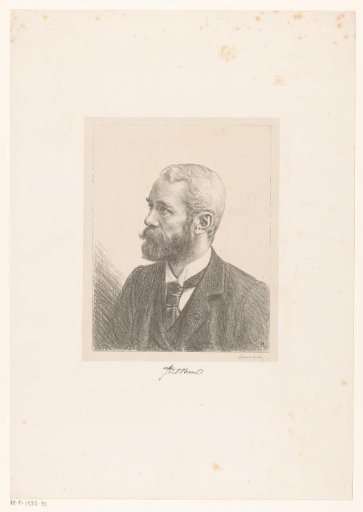 Portrait of Frederik Daniël Otto Obreen