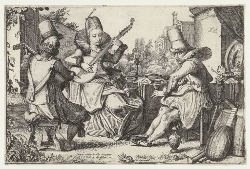 Elegant Company, Making Music in a Garden