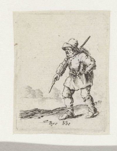 Peasant with a hat