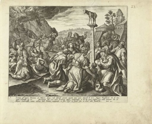 Adoration of the Golden Calf: the First Commandment