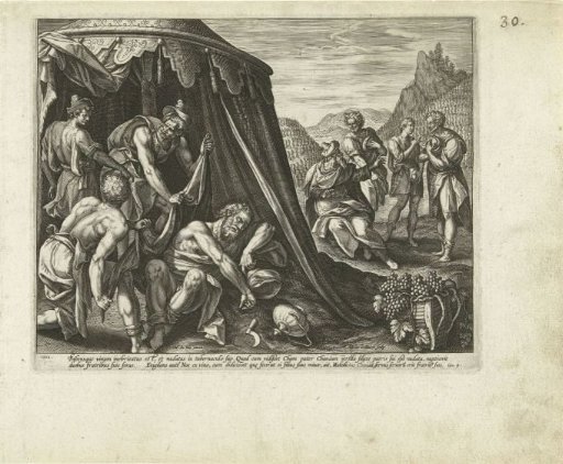 Drunkenness of Noah: the Fourth Commandment