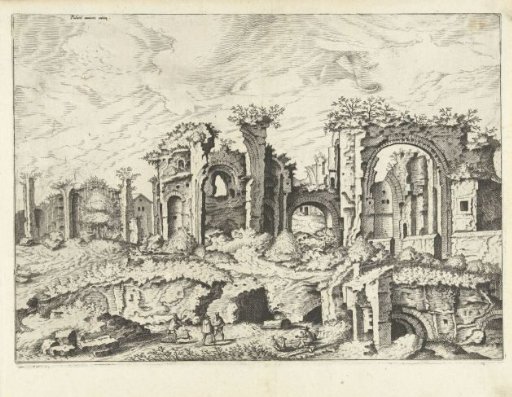 Fourth view of the ruins of the Palatine