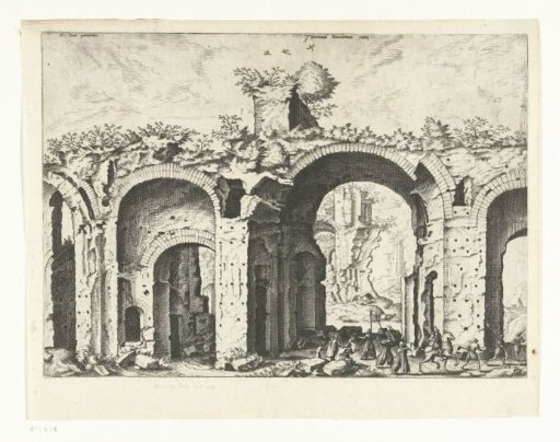 Second view of the Baths of Diocletian