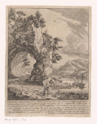 Saint Augustine in a Landscape