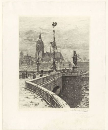 View of Frankfurt am Main, Autumn 1903