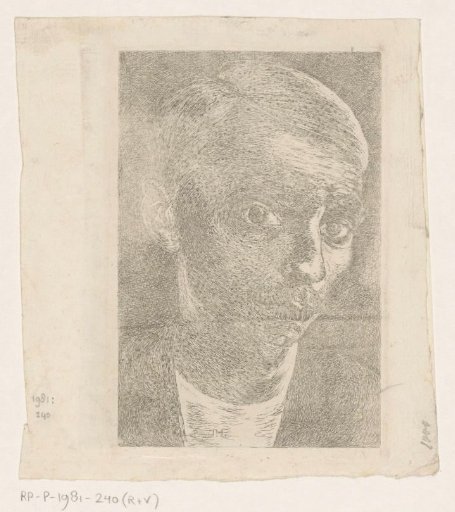Self-Portrait with Moustache