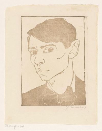 Self-portrait with a bow tie
