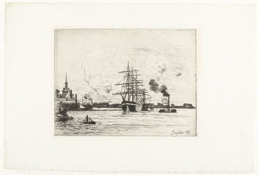 The harbour of Rotterdam