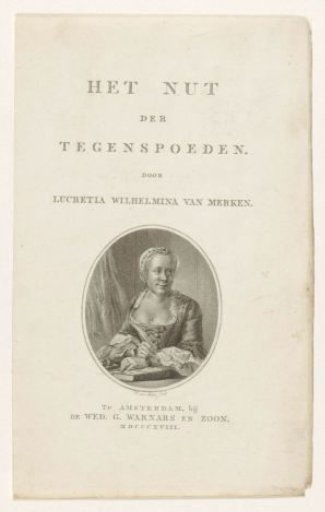 Portrait of Lucretia Wilhelmina van Merken