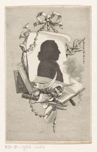Silhouette of Hendrik van Maarseveen
