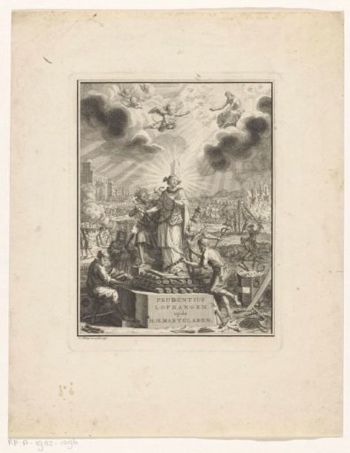 Allegorical Representation with Martyrs