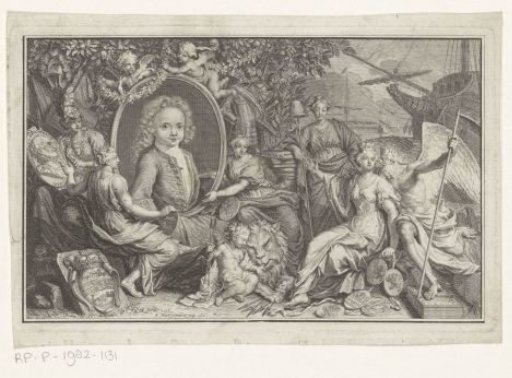 Allegory with the portrait of William IV