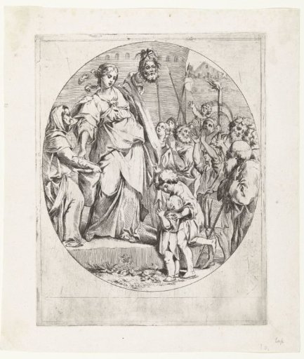 Judith Showing the Head of Holofernes to the People