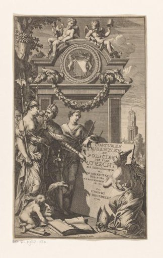 Justice Teaches the Laws of Utrecht