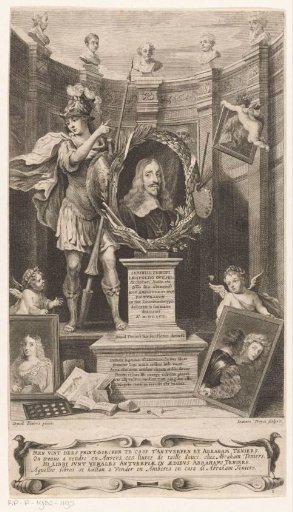 Portrait of Archduke Leopold Wilhelm of Austria as art collector