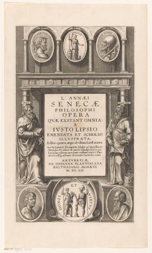 Philosophers Zeno and Cleanthes