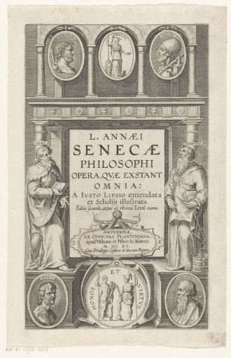 Philosophers Zeno and Cleanthes